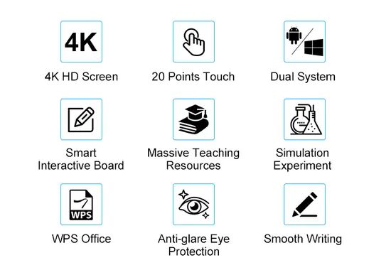 98 Inch Smart Interactive Classroom Nano Blackboard - Image 2