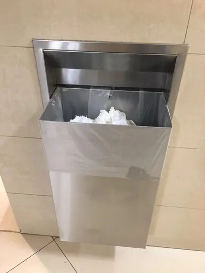 Waste Disposal Bin Receptacle Recessed Waste Container - Image 6