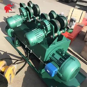 Economical Investment Robust Wire Rope Hoist Mechanism Industrial Facility Use Durable Build Quality Easy Maintenance Hc Type Wire Rope Electric Hoist - Image 2