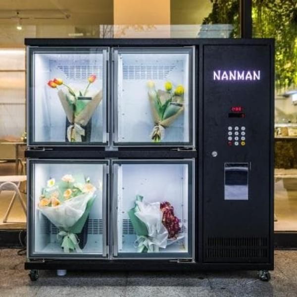 Self Service Flower Vending Machine Automatic Fresh Bouquet Dispenser for 24 Hour Retail and Flower ShopsSelf Service Fl - Image 3