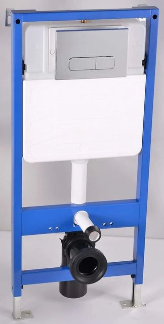 Plastic Wall Hung Seat Drain Connection Set Color Black Leak Test Yes Material Plastic Toilet Seat Type Western Country of Origin Made in - Image 3