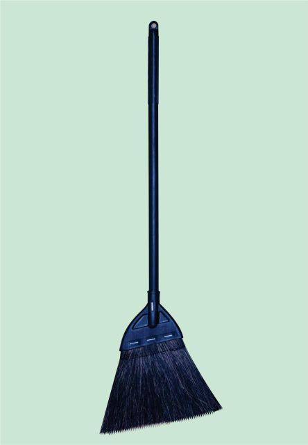 Arenga Fiber Short Broom Packaging Box Grade Top Grade Total Length 77cm Handle Length 55cm Handle Diameter 17mm Broom Head Width - Image 1