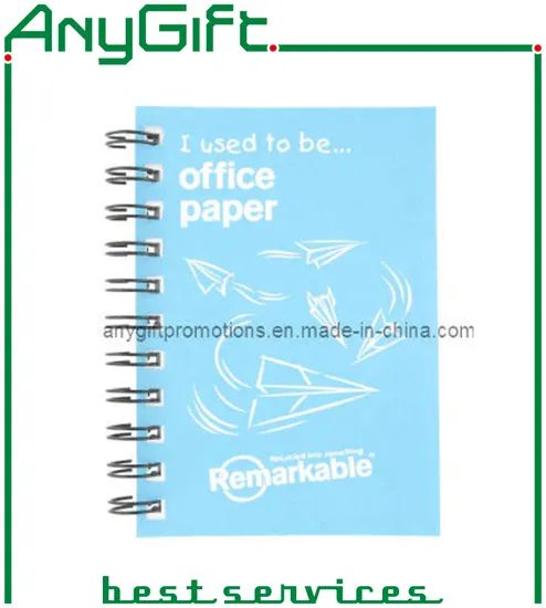 Notebook with Customized Logo (AG-NB-020) Size A5 Origin China Trademark AG Style Printed Binding Spiral Logo - Image 2