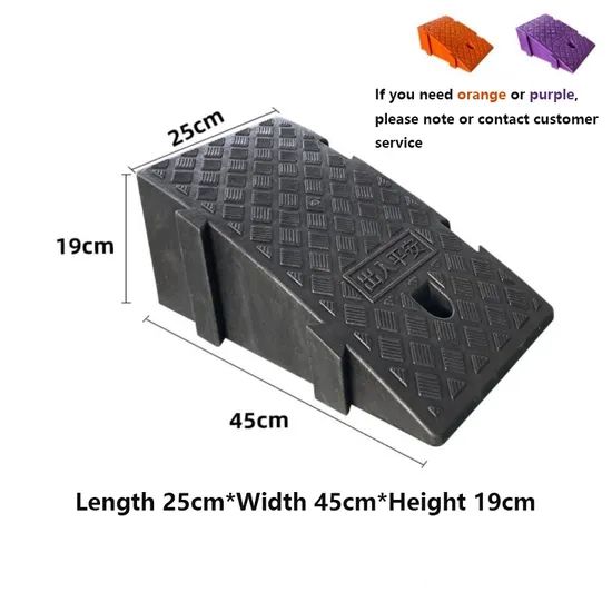 Cars Wheelchairs Rubber Product Driveway Kerb Ramp Road Curb Ramps - Image 2