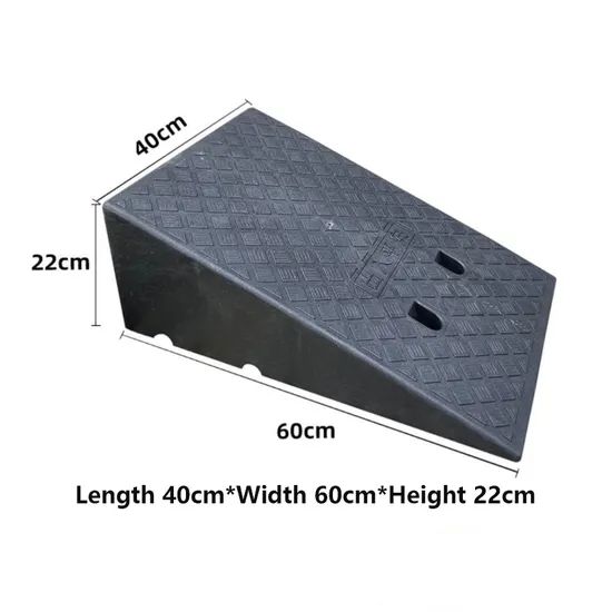 Cars Wheelchairs Rubber Product Driveway Kerb Ramp Road Curb Ramps - Image 1