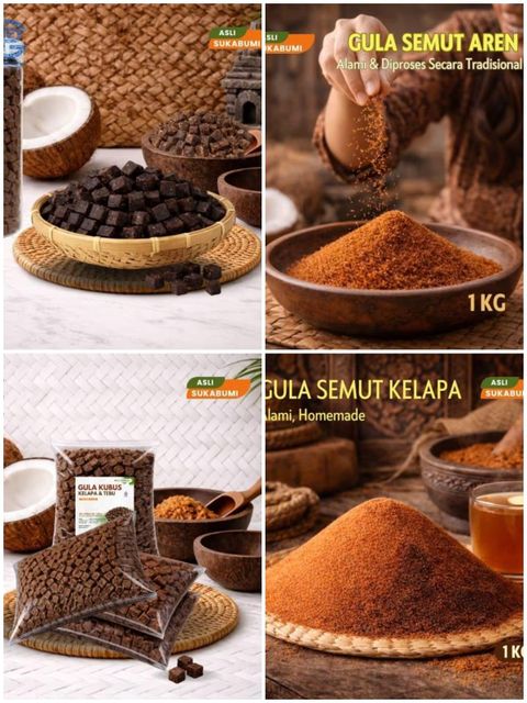 Cocconut sugar organic powder block granule – product photo 1, product detail gallery