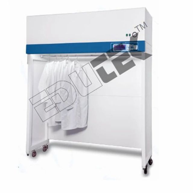 Stainless Steel Sterile Garment Cabinet Brand Edutek Condition New Warranty 1 year Filter Life Extended Material Stainless - Image 3