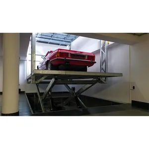 Compact Electric Car Lift System for Small Garage Space Origin China Trademark HR Weight 1000 Kg Model NO. CK718 Moves Stationary - Image 1