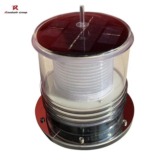 Solar Powered Blinking LED Aviation Obstruction Lights - Image 1