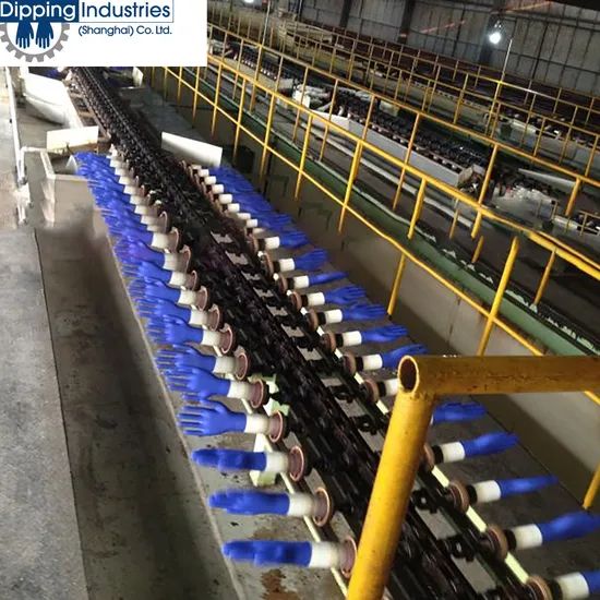 Nitrile Glove Making Machine Set Origin China Model NO. 0368 Length 85m-120m Trademark dippingtech Specification - Image 4
