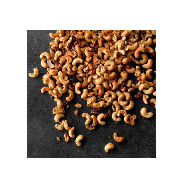 Salted roasted cashew nuts available in bulk for snack and food industries - Image 2