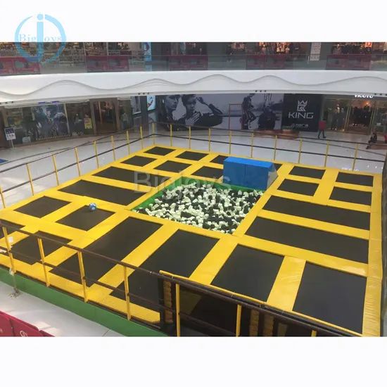 Trampoline Playground Park Multifunction Indoor Trampoline Park Equipment with Slide - Image 5
