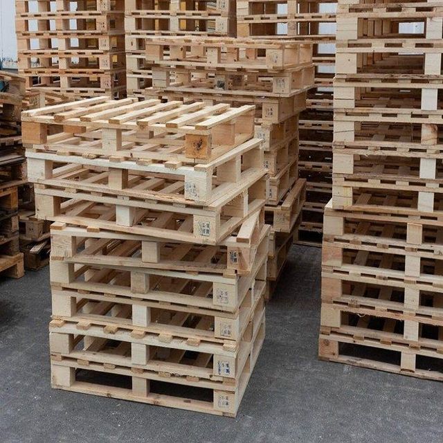 Euro EPAL Stamped Wooden Pallet 1200x800 New EPAL Euro Pallets 145mm X 800mm X 1200mm Cheap New & Used EPAL Wooden Palle - Image 4