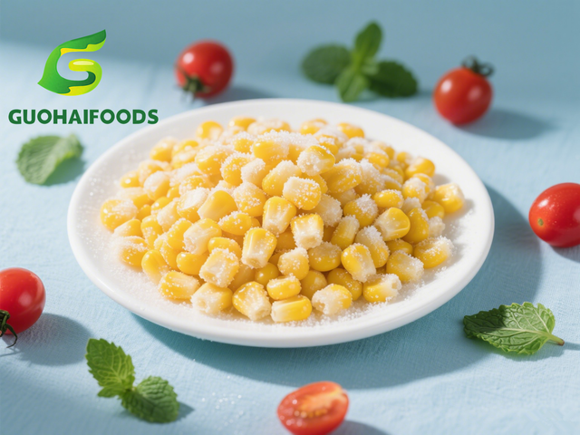 china original Frozen corn kernels IQF corn kernels frozen sweet corn factory price china guohai foods - Image 5