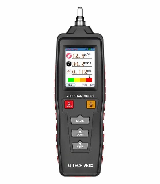 G-TECH PEN  VB 63 Display Type Color Display Velocity Frequency Range 10hz ~ 1khz Displacement Frequency Range 10hz ~ - Image 1