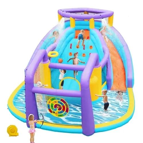 Obstacle Course Included Challenging Exciting Inflatable Bouncers - Image 6