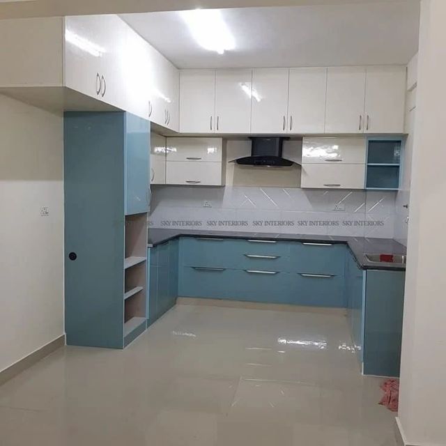 SS U Shape Modular Kitchen, Warranty: 1-5 Years Material SS Warranty 1-5 Years Kitchen Shape U Shape Modular Kitchen Designs/Styles - Image 2