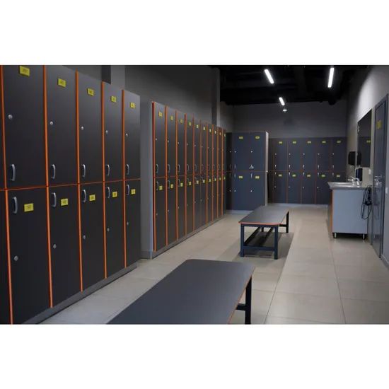 Durable Moisture-Resistant High Pressure HPL Laminate Multi-Tier Filing Cabinet Locker with Digital Locks - Image 1