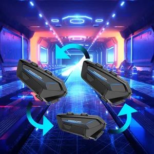 Full Duplex Motorbike Wireless Bluetooth Helmet Interphone 16 Riders Motorcycle Mesh Intercom - Image 3