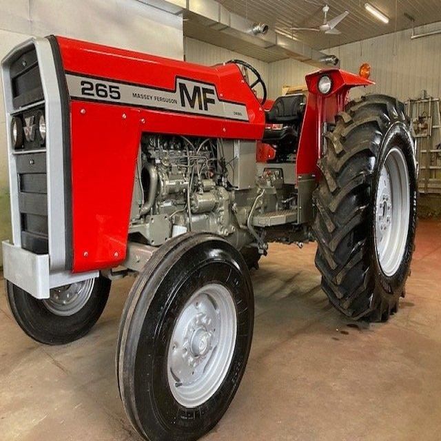 Massey Ferguson 265 Wheel Tractor 75HP Fairly Used for Farm Use with Core Components Engine Motor Gear Pump Gearbox - Image 4