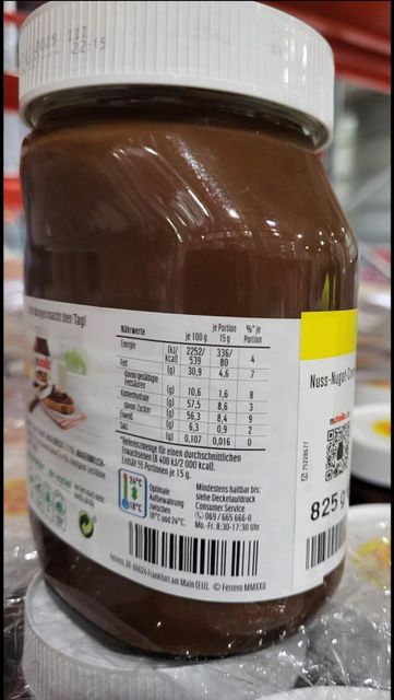 Best Quality Original Ferrero Nutella Chocolate For Sale In Cheap Price Wholesale Supplier Of Ferrero 750g - Image 3