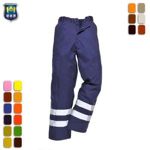 Hi Vis Reflective Work Mens Cargo Pants - Image 2