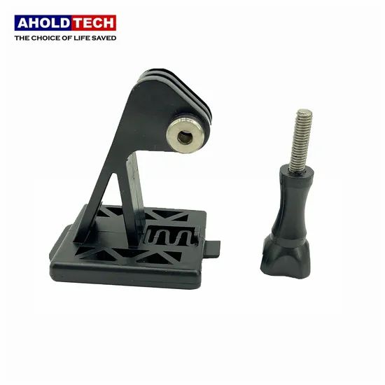 Bk Aholdtech Tactical Helmet Camera Phone Holder Helmet Bracket-Base Adapter Lightweight - Image 1