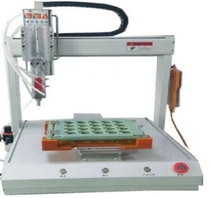 Bba Adhesive Epoxy Dispensing System, Robotic Ab Glue Dispensing Equipment, Liquid Dispenser Robot UV Light Automatic Industrial Glueing Robot Manufacturing - Image 1