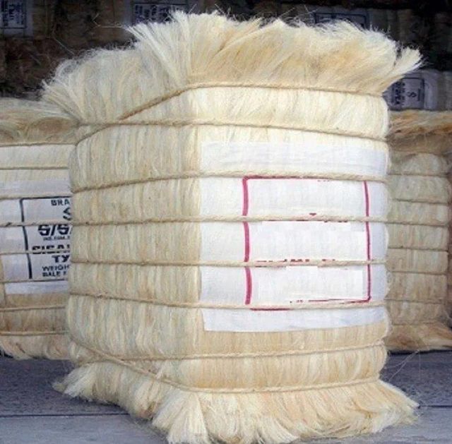 Sisal Fibre : Raw White, Natural, 110-130 cm, 0.35 Micron, For fabric Suppliers - Image 3
