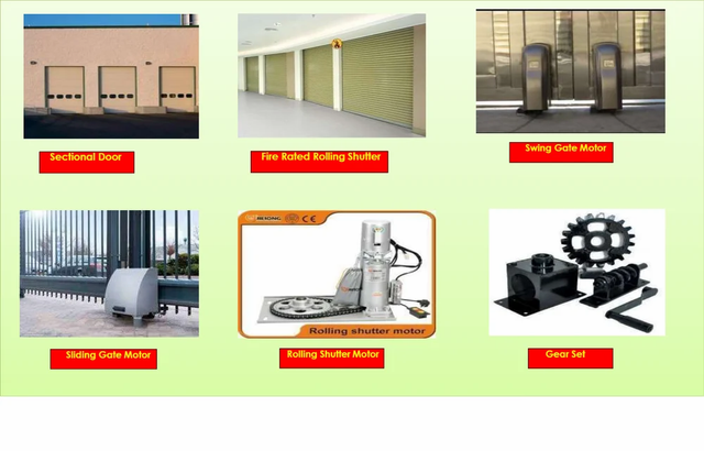 GI Insulated Double Wall Rolling Shutter Material GI Location India Control Components Remote Country of Origin Made in - Image 7