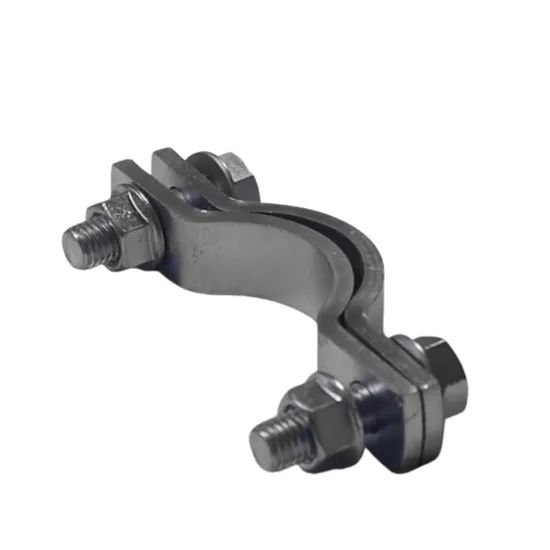 FM UL Approval Galvanized Two Piece Pipe Clamps Origin China Finish Polishing Color Zinc White Thread Unc Thread Trademark - Image 3
