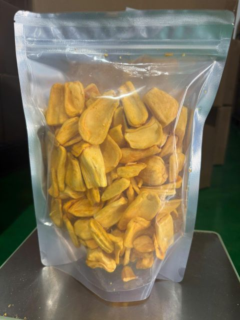 Price for Natural Sliced Delicious Dried Jackfruit Crispy Sweet Snack Bulk Ultra-Crispy Vacuum-Fried Fruit Snacks Healthy Food - Image 1