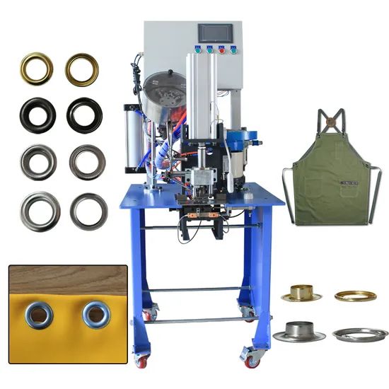 Automatic Eyelet Punching Machine for Tennis Net Origin China Condition New Net Weight 190kg Model NO. QC16002 HS Code 8479819000 - Image 6
