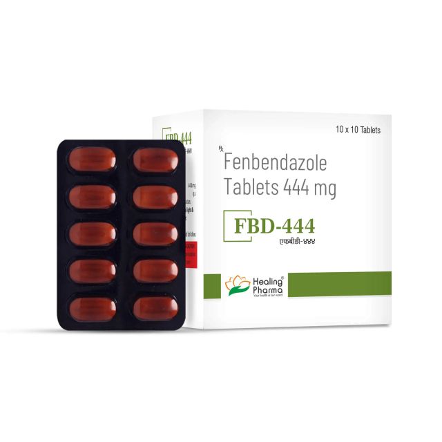 Fenbendazole tablet Safety Safe Stability Stable Manufacturer Healing Pharma Brand Name FBD (Fenbendazole) Active Ingredients Fenbendazole - Image 3