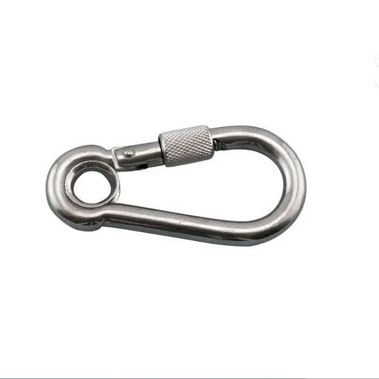 Rigging Hardware Hook Stainless Steel Spring Snap Hooks with Eyelets and Screw Nuts - Image 5