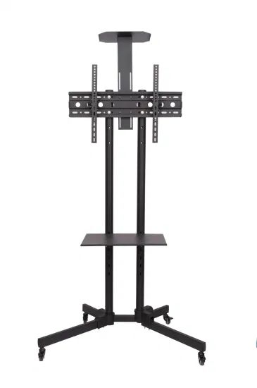 Mobile Trolly Stand 32-65inch VESA400x600 19kg Gw 50kg Load Customized RoHS CE ISO9001 - Image 1