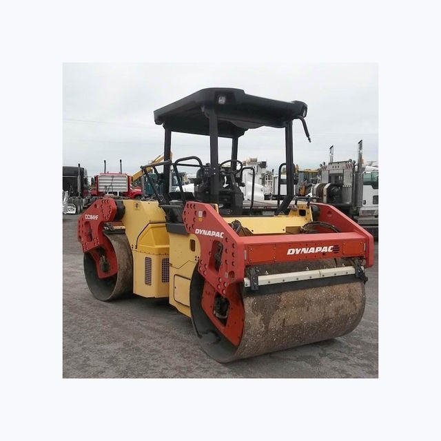 smooth road roller compactor for asphalt and soil compaction high performance construction equipment with strong vibration system durable drum and reliable engine suitable for road construction highway projects and infrastructure development - Image 1