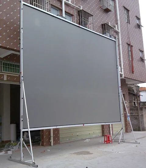 Portable Fast Fold Projection Screen for Outdoor Events - Image 5