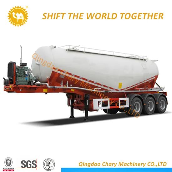 Powder Transport Tanker/ Truck Trailer/Bulk Powder Goods Tanker - Image 4
