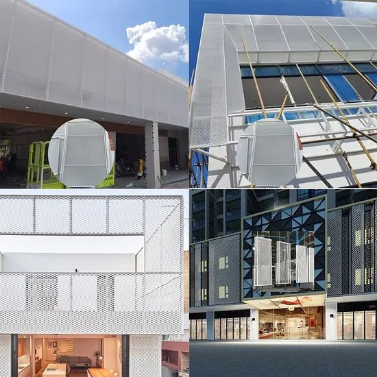 Custom Modern Metal Mesh Curtain Walls Cladding - Image 3