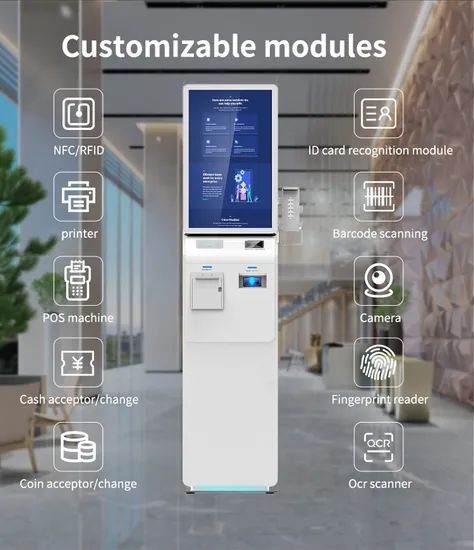Barcode Scanner POS Machine Payment Kiosk Bill Collector Cash Payment Kiosk and E Loading Machine - Image 5
