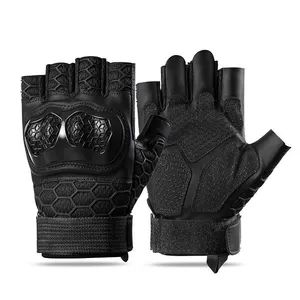 Premium Tactical Wear-Resistant Half-Finger Rock Climbing Durable Riding Gloves - Image 2