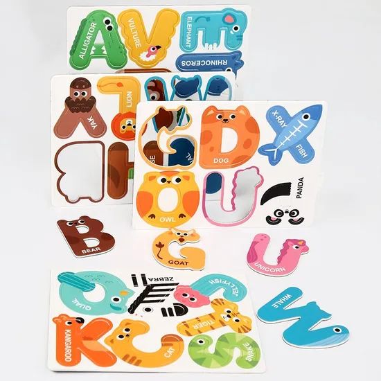 Interactive Letter Number Math Magnetic Puzzle for Kids Brainpower - Image 2
