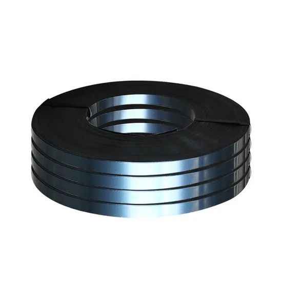 Cold Rolled Black Packaging Blue Tempered Steel Strapping - Image 1