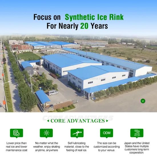 High Quality Hockey Synthetic Ice Rinks Mobile Ice Skating Rink - Image 6