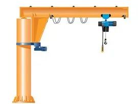 Electric Slewing Column Jib Crane - Image 2