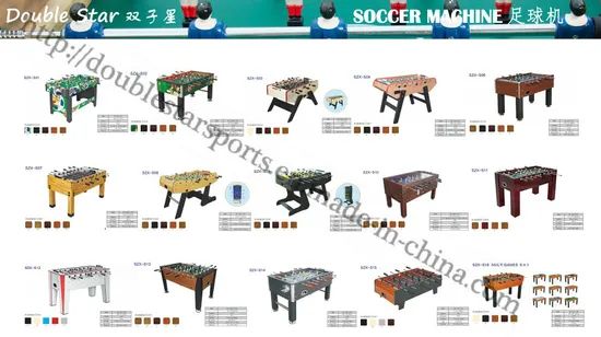 Latest Model Good Quality Soccer Table Football Game Table Model M Origin China Playboard 9mm HS Code 95064090 Bar Number - Image 3