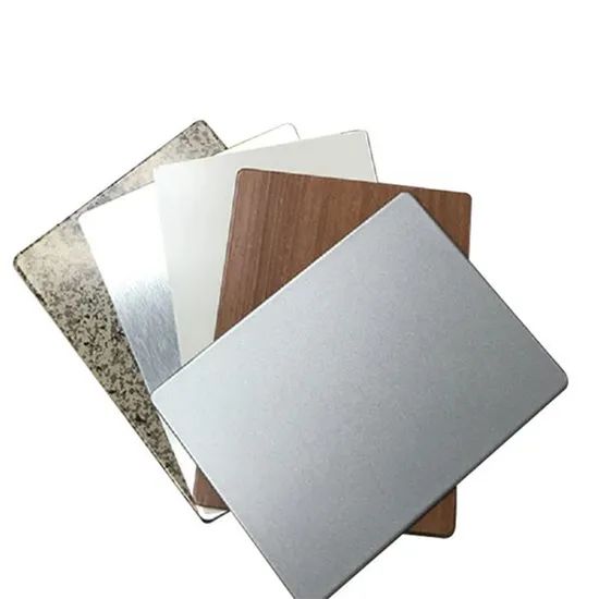 Commercial Kitchen Decoration Color Coating Wall Cladding Aluminum Composite Panel Manufacturers - Image 1