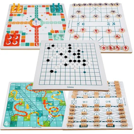Two-in-One Multi-Functional Flying Chess Games Chess Color Color City Jinhua Function DIY Trademark SN Origin China Type DIY Toys - Image 1