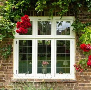 Black French Windows Aluminum Alloy Outdoor Interior Protective Metal Doors and Windows - Image 3